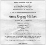 eine Anzeige