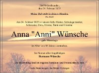 eine Anzeige
