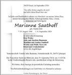 eine Anzeige